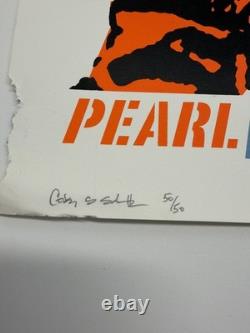 03 Ames Bros Pearl Jam St Louis Signed & Numbered Concert Poster #50/50 Silk Scr