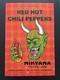 1991 Nirvana Concert Poster Bgp-51 Rhcp And Pearl Jam Cow Palace First Printing