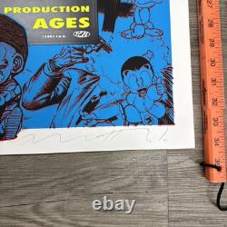 1993 Pearl Jam Poster LA Indio TAZ Signed #337/400 21x34 Mint No Ticketmaster