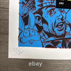 1993 Pearl Jam Poster LA Indio TAZ Signed #337/400 21x34 Mint No Ticketmaster