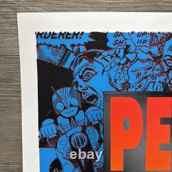 1993 Pearl Jam Poster LA Indio TAZ Signed #337/400 21x34 Mint No Ticketmaster