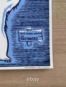 1996 Pearl Jam Poster Zurich Switzerland and Innsbruck Austria Ames Mint