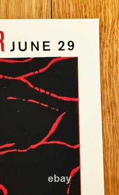 1998 PEARL JAM Poster Ames Chicago United Center Troy Alpine Valley Print IL MI