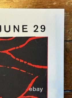 1998 PEARL JAM Poster Ames Chicago United Center Troy Alpine Valley Print IL MI