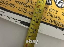 1998 PEARL JAM Tour Poster Pilate Missoula To Seattle Summer Yield Tour (CREASE)