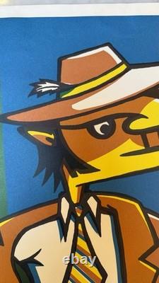 1998 Pearl Jam Concert Poster East Rutherford New York First Edition AMES Bros