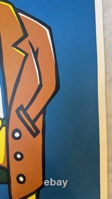 1998 Pearl Jam Concert Poster East Rutherford New York First Edition AMES Bros