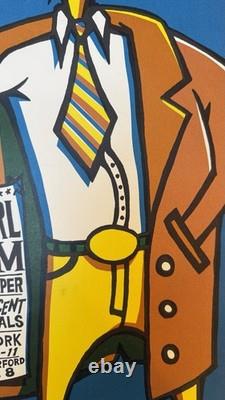 1998 Pearl Jam Concert Poster East Rutherford New York First Edition AMES Bros