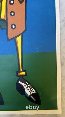 1998 Pearl Jam Concert Poster East Rutherford New York First Edition AMES Bros