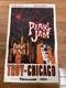 1998 Pearl Jam & Frank Black Show Poster Chicago & Alpine Valley