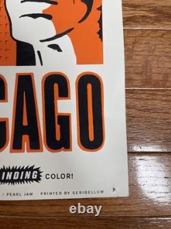 1998 Pearl Jam & Frank Black Show Poster Chicago & Alpine Valley