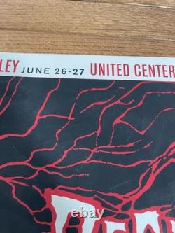 1998 Pearl Jam & Frank Black Show Poster Chicago & Alpine Valley