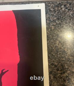 1998 Pearl Jam Live on Two Legs promo poster Ames Good/Fair Condition