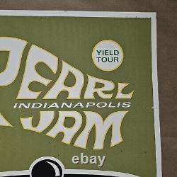 1998 Pearl Jam Noblesville IN Ames Bros Concert Poster Screen Print Deer Creek