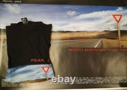 1998 Pearl Jam Yield Concert Poster And T-shirt