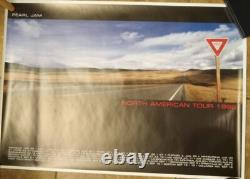 1998 Pearl Jam Yield Concert Poster And T-shirt
