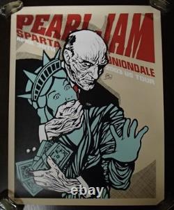 2003 PEARL JAM Ames Bros concert poster UNIONDALE New York LIBERTY SE Nice