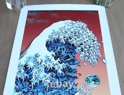 2003 Unnatural Resources Silkscreen Poster Artist Proof Signed Emek Pearl Jam