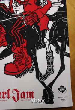 2005 Pearl Jam Poster London Ontario Canada RARE! AmesBros