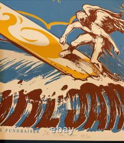 2006 CCFA Benefit Print Pearl Jam Ten Club Poster Signed Artist Numbered 43/50