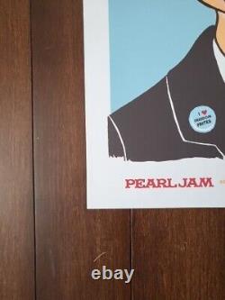 2006 Pearl Jam Ames Bros Poster European Liberation Artist Print Signed/Numbered