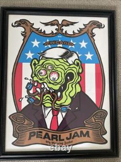2006 Pearl Jam Chicago IL United Center Official Concert Poster Ames Bros Print