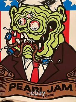 2006 Pearl Jam Chicago IL United Center Official Concert Poster Ames Bros Print