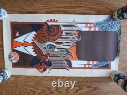 2007 PEARL JAM TOUR POSTER. BRAD KLAUSEN edition
