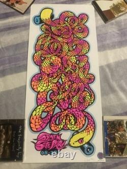 2009 Pearl Jam Ames Bros Golden Gate Park Variant 360/500 Poster. 8/28. Signed