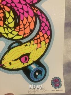 2009 Pearl Jam Ames Bros Golden Gate Park Variant 360/500 Poster. 8/28. Signed