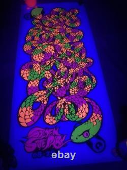 2009 Pearl Jam Ames Bros Golden Gate Park Variant 360/500 Poster. 8/28. Signed