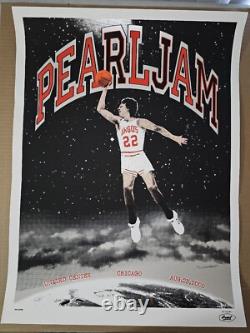 2009 Pearl Jam Chicago IL United Center Official Concert Poster Ames Bros Print
