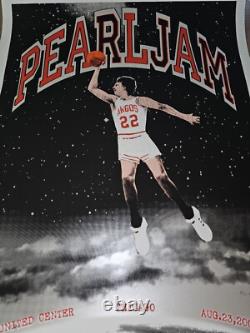 2009 Pearl Jam Chicago IL United Center Official Concert Poster Ames Bros Print