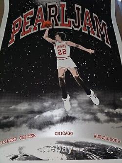 2009 Pearl Jam Chicago IL United Center Official Concert Poster Ames Bros Print