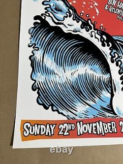 2009 Pearl Jam Sydney Australia Limited Screen Print Concert Poster Ben Brown