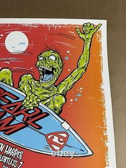 2009 Pearl Jam Sydney Australia Limited Screen Print Concert Poster Ben Brown