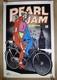 2010 Ames Bros Pearl Jam Concert Poster 6/27 Nijmegen Holland Signed & Numbered