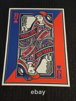2016 Pearl Jam Fenway Park Boston, MA Poster Mark 5 Red Sox 8/5 & 8/7/2016