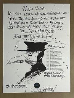 2016 Pearl Jam Wrigley Field Chicago Print Poster Joey Feldman Signed x/300 S/N