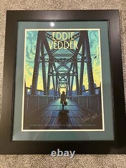 2017 Eddie Vedder Bourbon And Beyond Poster Signed By Eddie Vedder