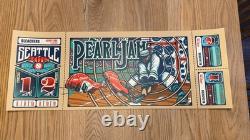 2018 Official Pearl Jam Seattle Home Shows poster by Brad Klausen NEW / MINT