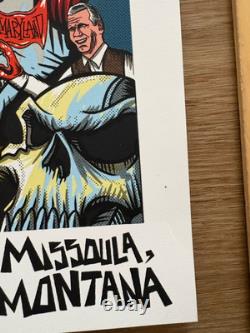 2018 Pearl Jam Missoula Poster