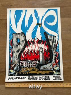 2018 Pearl Jam Missoula Poster