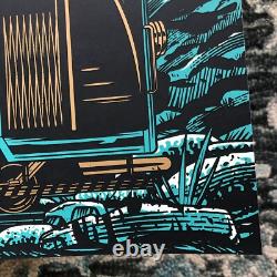 2019 Dublin Ireland Eddie Vedder gig poster Pearl Jam Travis Price silkscreen