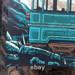 2019 Dublin Ireland Eddie Vedder gig poster Pearl Jam Travis Price silkscreen