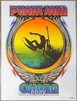 2021 Pearl Jam Dana Point II Silkscreen Concert Poster by Ames AP