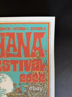 2022 Ohana Festival Eddie Vedder Pearl Jam AP Poster Signed/#'d By Ben Brown