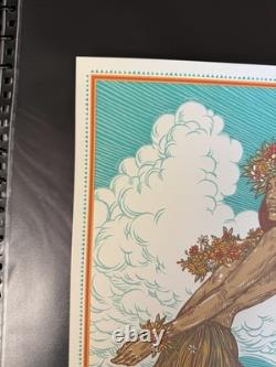 2022 Ohana Festival Eddie Vedder Pearl Jam AP Poster Signed/#'d By Ben Brown
