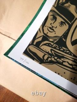 2023 Pearl Jam Tour Poster Travis Price S/N Artist Print XX/100