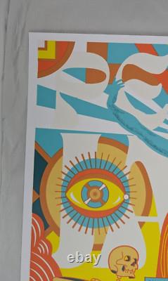 2024 Pearl Jam MISPRINT Poster Justine McAllister Wrigley Chicago ONE OF A KIND